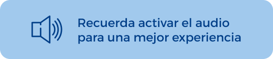 Activa el sonido para una mejor experiencia