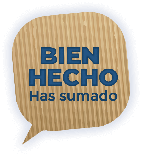 bien hecho has sumado