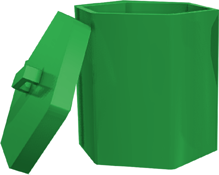 Contenedor verde